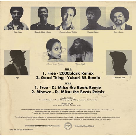 James Mason/James Mason Remixes（ポスター付）