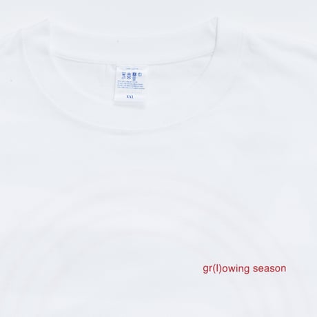 Daichi Yamamoto / gr(l)owing season T-Shirts / Red