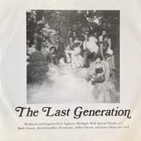 The Last Generation/Just A Chance In Life-7inch-