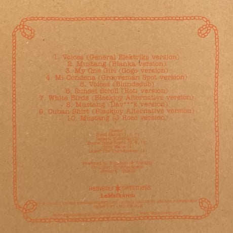 Blundetto/Bad Bad Versions -CD Album-
