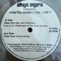 Chris Craft/Clear One feat.John Robinson-7inch-