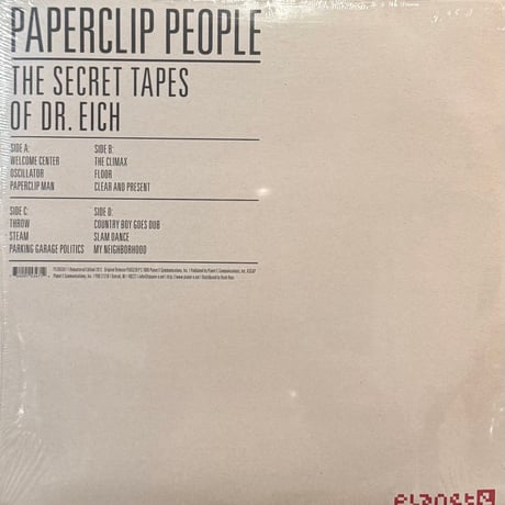 Paperclip People/The Secret Tapes Of Dr. Eich (2012 Remastered Version) -2LP-