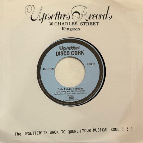 Lee Perry & The Upsetters/Dub Plate Pressure/Dub Plate Pressure Version-7inch-