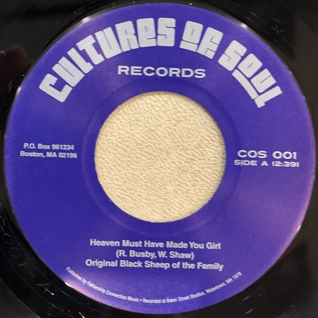 Original Black Sheep Of The Family/Heaven Must Have Made You Girl/Do You Wanna Dance-7inch-