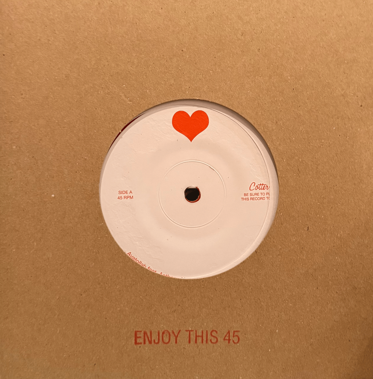 AyatollahI/Just Love Music / The Love -7inch- |