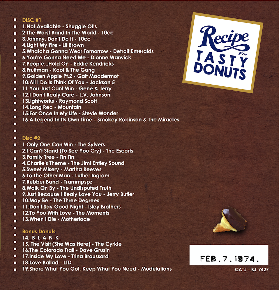 Recipe For Tasty Donuts 2CD 新品未開封 V.A. - Recipe For Tasty Donuts (2CD)-CD- | Jazz