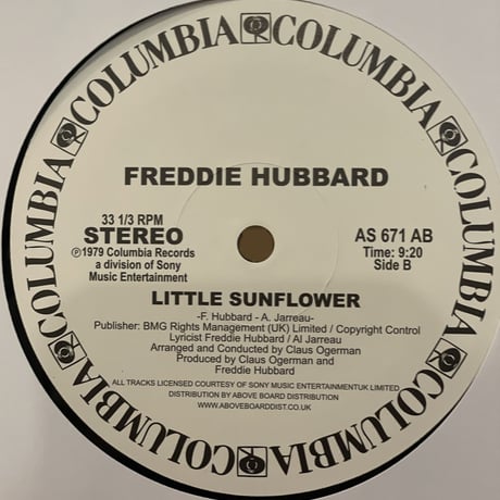 Freddie Hubbard/Little Sunflower