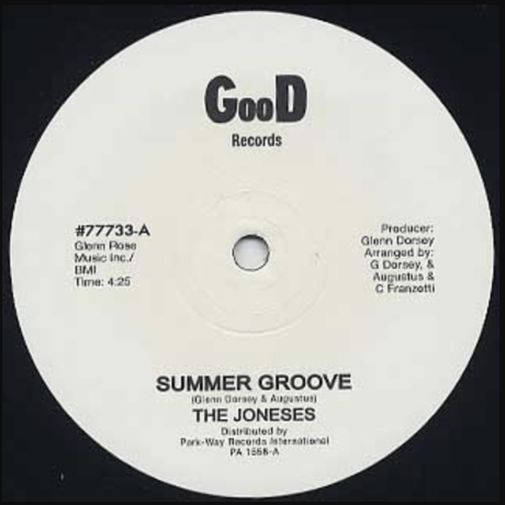 The Joneses/Summer Groove