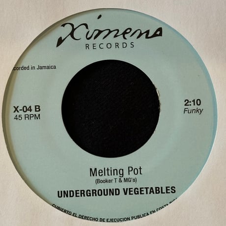 Grace Jackson / Underground Vegetables Gonna Get U / Melting Pot-7inch-