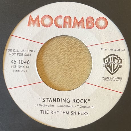 The Rhythm Snipers/Standing Rock/B-Boy Champions Medle-7inch-