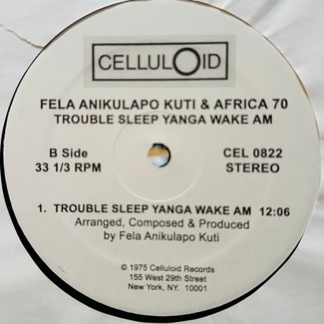 Fela Kuti/Beasts Of No Nation / Trouble Sleep Yanga Wake Am-Slow To Speak-