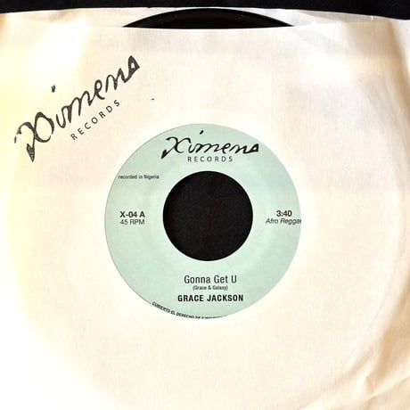 Grace Jackson / Underground Vegetables Gonna Get U / Melting Pot-7inch-