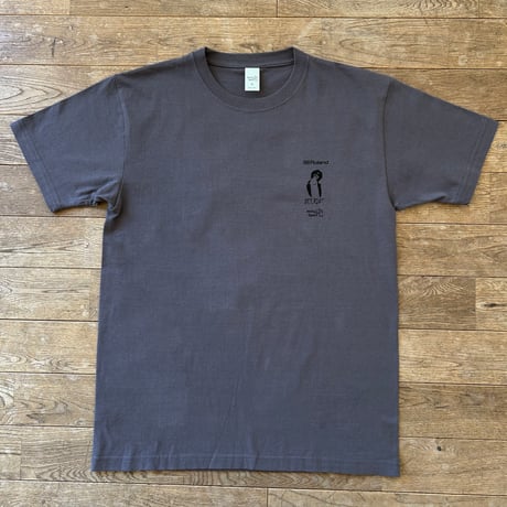 【Roland】KDJ Records // Jazzy Sport 〈Ver.1 logo〉Tシャツ（ダーク グレー）