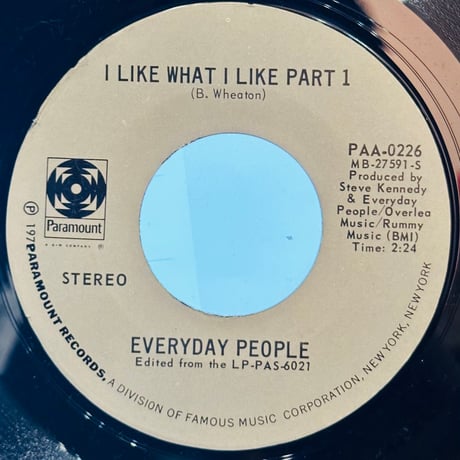 Everyday People/I Like What I Like  Part 1/I Like What I Like  Part 2-Used-