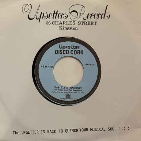 Lee Perry & The Upsetters/Dub Plate Pressure/Dub Plate Pressure Version-7inch-