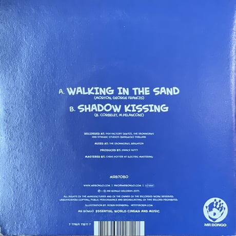 HOLLIE COOK/ Walking In The Sand c/w Shadow Kissing-7inch-