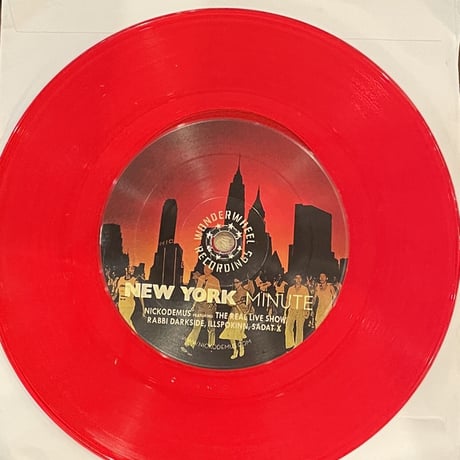 Nickodemus feat. Sadat X/Gimme The Music / New York Minute-7inch-