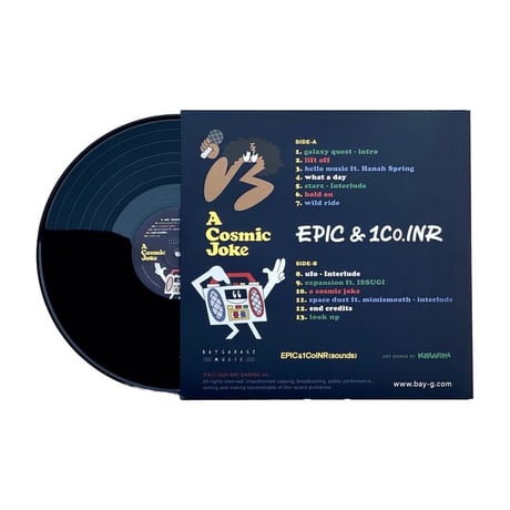 EPIC & 1Co.INR/A Cosmic Joke-LP-