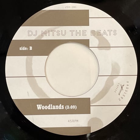 DJ Mitsu the Beats/Cultivated / Woodlands-7inch-