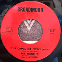 Bob French's Storyville Jazz Band/Y'er Comes The Funky Man-7inch-