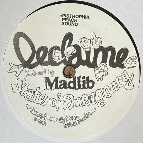 Declaime/State Of Emergency -7inch-