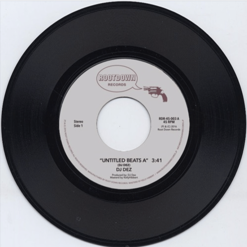 DJ Dez/Untitled Beats#A c/w Untitled Beats#B-7i