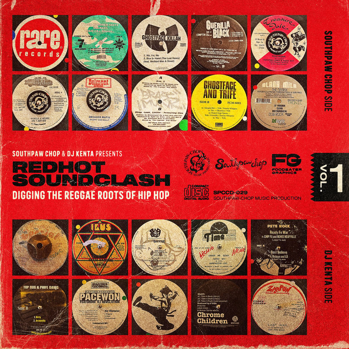 Southpaw Chop & DJ KENTA/REDHOT SOUNDCLASH VOL.
