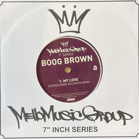 Boog Brown/My Love-7inch-