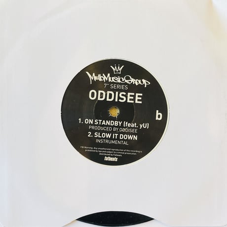 Oddisee/Slow It Down-7inch-