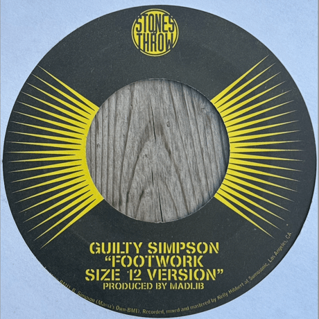Guilty Simpson/Footwork-Fan Club 45-7inch-