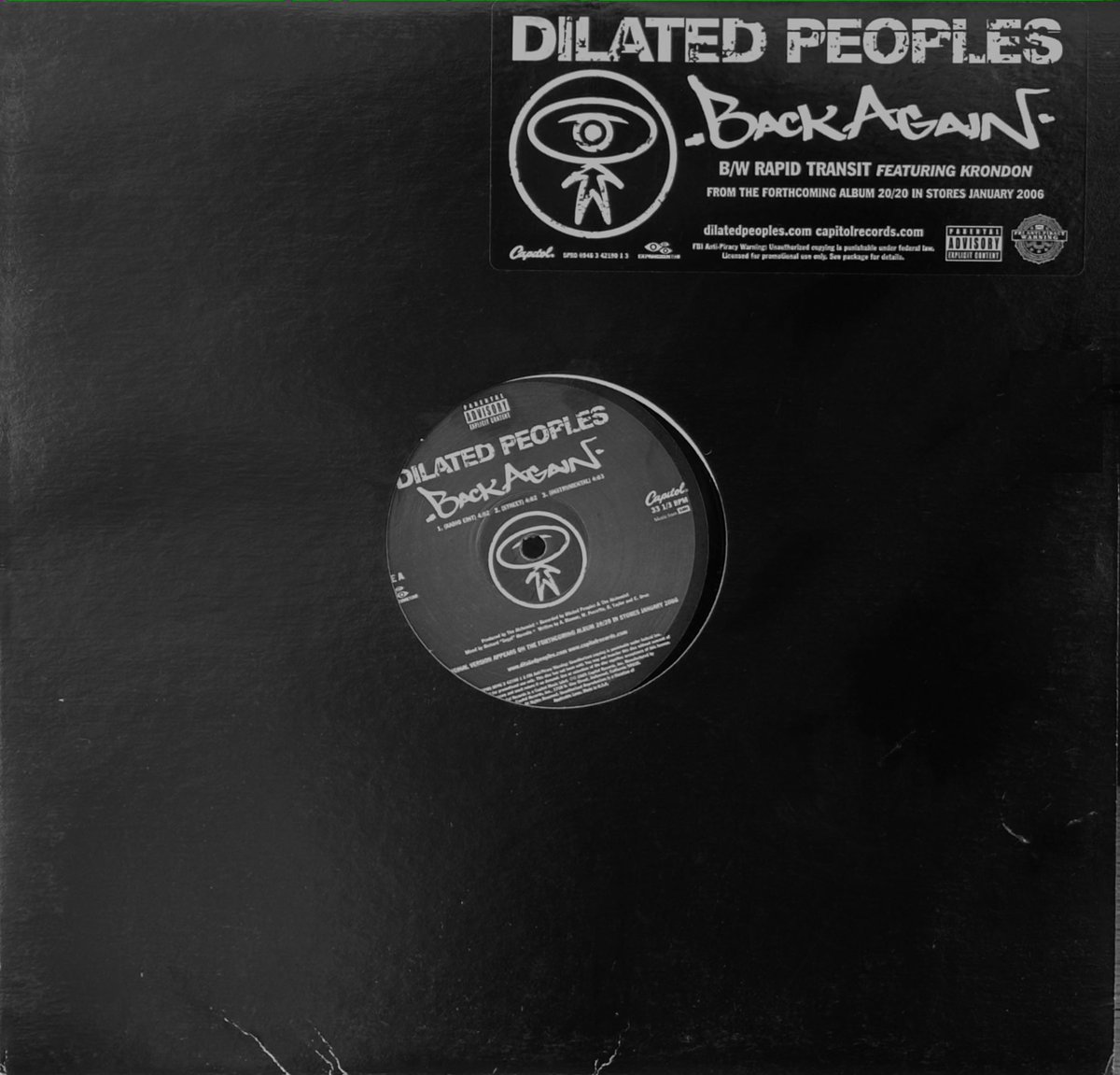 Dilated Peoples/Back Again/Rapid Transit-12inch-