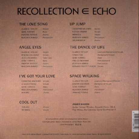 James Mason /Recollection ∈ Echo-LP-