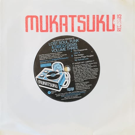The Chapparrals/The Diddys/Nik Weston Presents Lost Funk,Soul(&Disco Gems) Volume Three