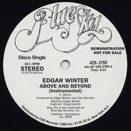 Edgar Winter/Above & Beyond -12inch-