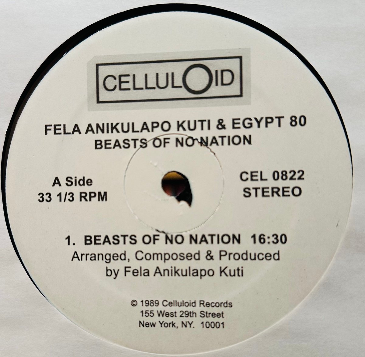 Fela Kuti/Beasts Of No Nation / Trouble Sleep Y