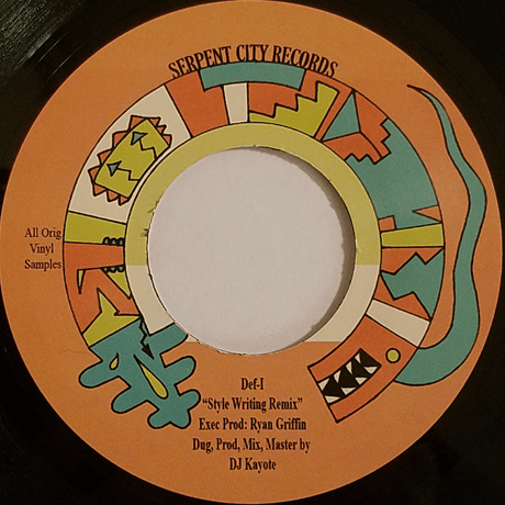 Def-I&DJ Kayote/Style Writing Remix / Lady Cotton-7inch-