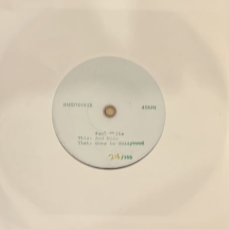 Paul White/Versus The BBC/So Far Away-7inch-