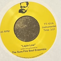 The Sure Fire Soul Ensemble/Layin’ Low / IB Struttin’-7inch-