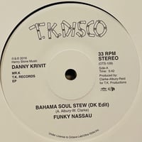 Danny Krivit/Mr K:T.K. Records EP -Japan Only 7inch-
