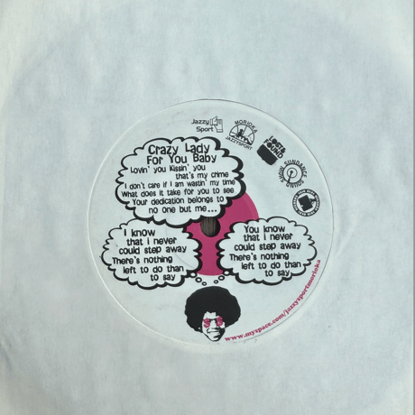 Kid Sundance feat. Urita/-Crazy Lady-7inch-