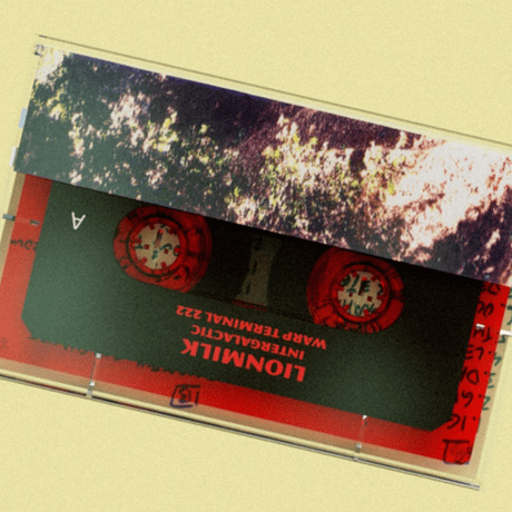 Lionmilk/Intergalactic Warp Terminal 222-Cassette Tape-