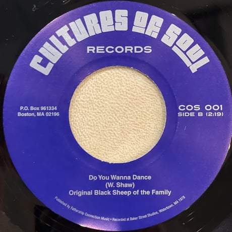 Original Black Sheep Of The Family/Heaven Must Have Made You Girl/Do You Wanna Dance-7inch-