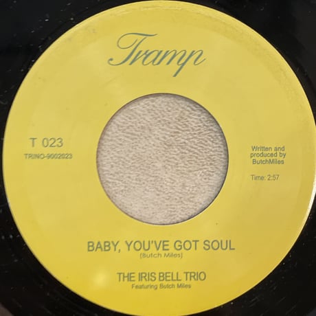 The IRIS BELL TRIO/Something Else/Baby You've Got Soul-7inch-