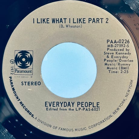 Everyday People/I Like What I Like  Part 1/I Like What I Like  Part 2-Used-