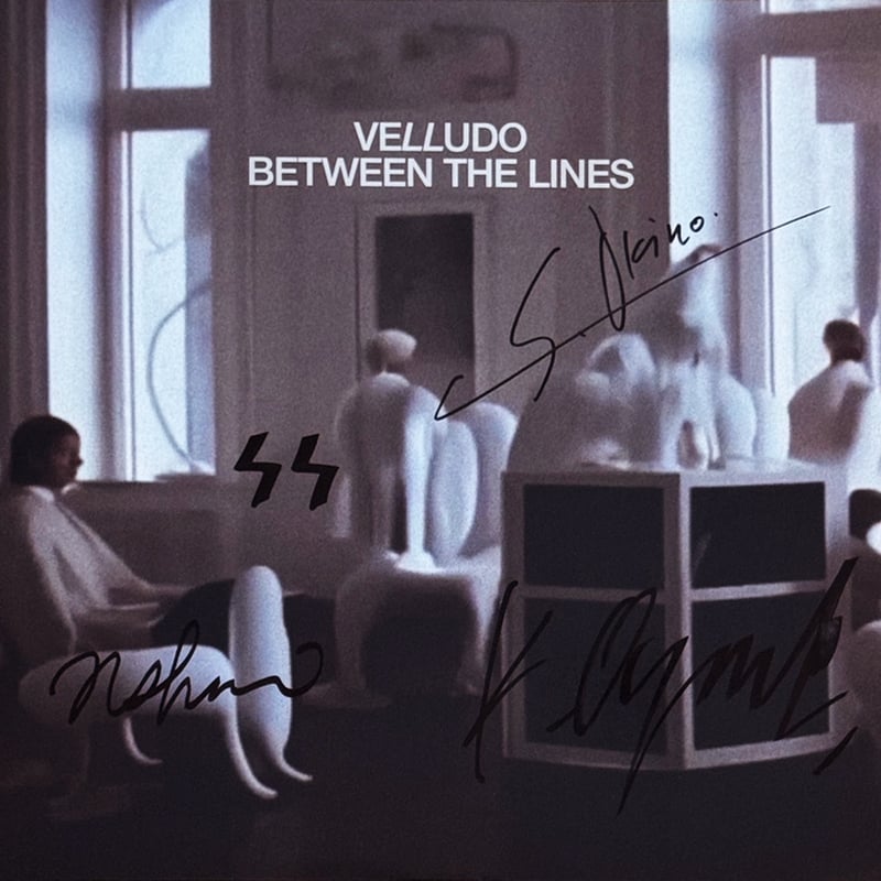 Velludo Between The Lines LPレコード 直筆サイン入り VELLUDO 