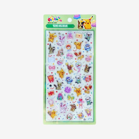 【韓国シール】TINI BUBLE STICKER《ポケットモンスター》シール