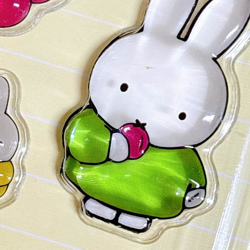 韓国シール】☆B品☆ミッフィーちゃん 3Dステッカー | SHIROIOUCHI