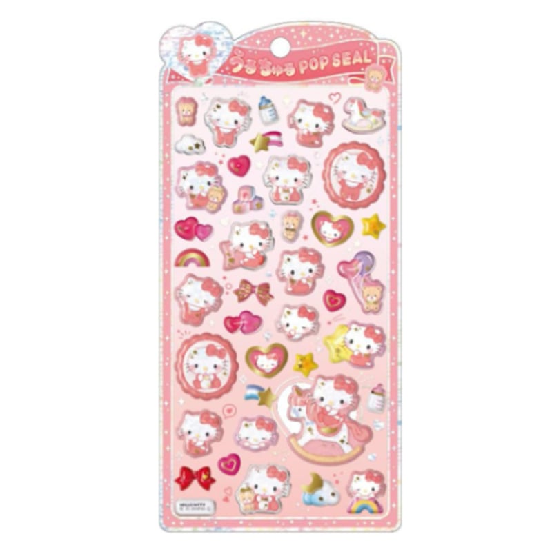 うるちゅるポップシール】 サンリオキャラクターズ ハローキティ