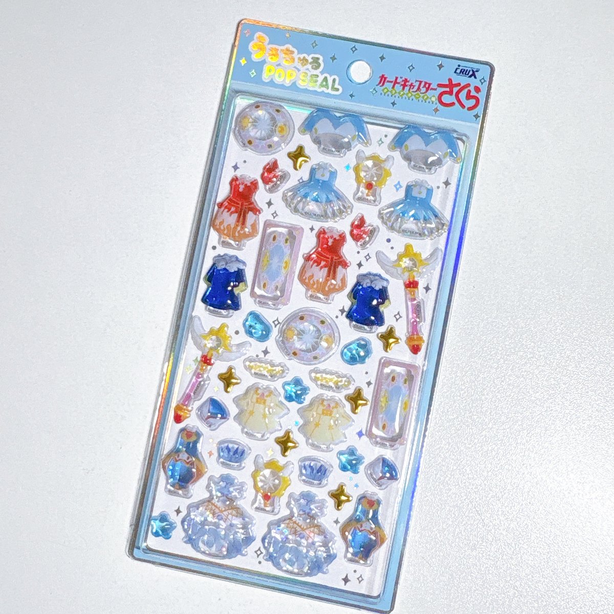 うるちゅるポップシール】 カードキャプターさくら 《ブルー》 シール