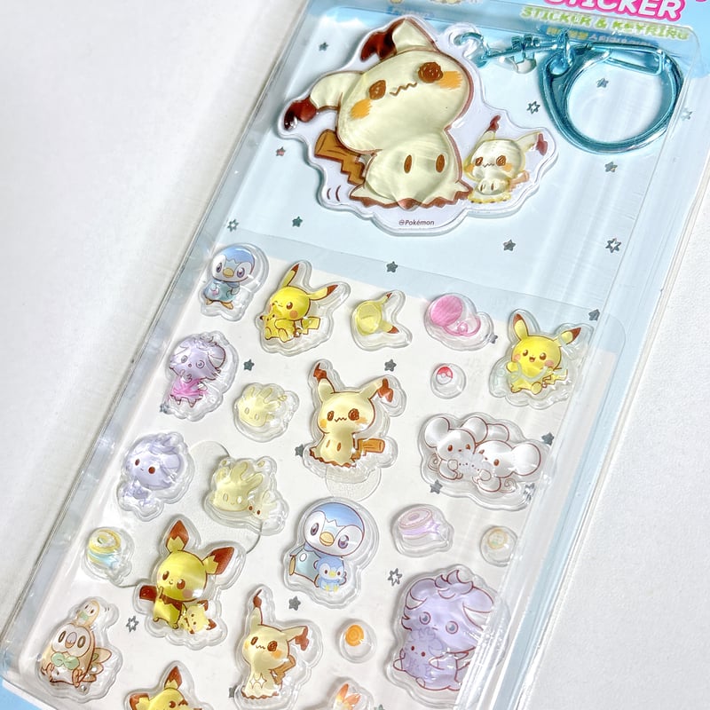 韓国正規品ポケモン キャンディボンボンステッカー12枚＆オマケ1枚　13点セット Pokemon（ポケモン） 韓国正規 ポケピース キャンディボンボン